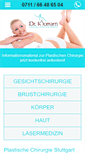 Mobile Screenshot of plastische-chirurgie-s.de